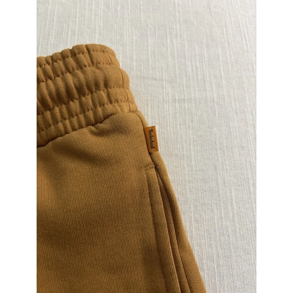 Mens Timberland Wheat Joggers Brown Graphic Logo Tan Sweatpants Size XXL